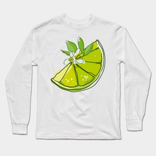 Mojito Lime Slice Long Sleeve T-Shirt